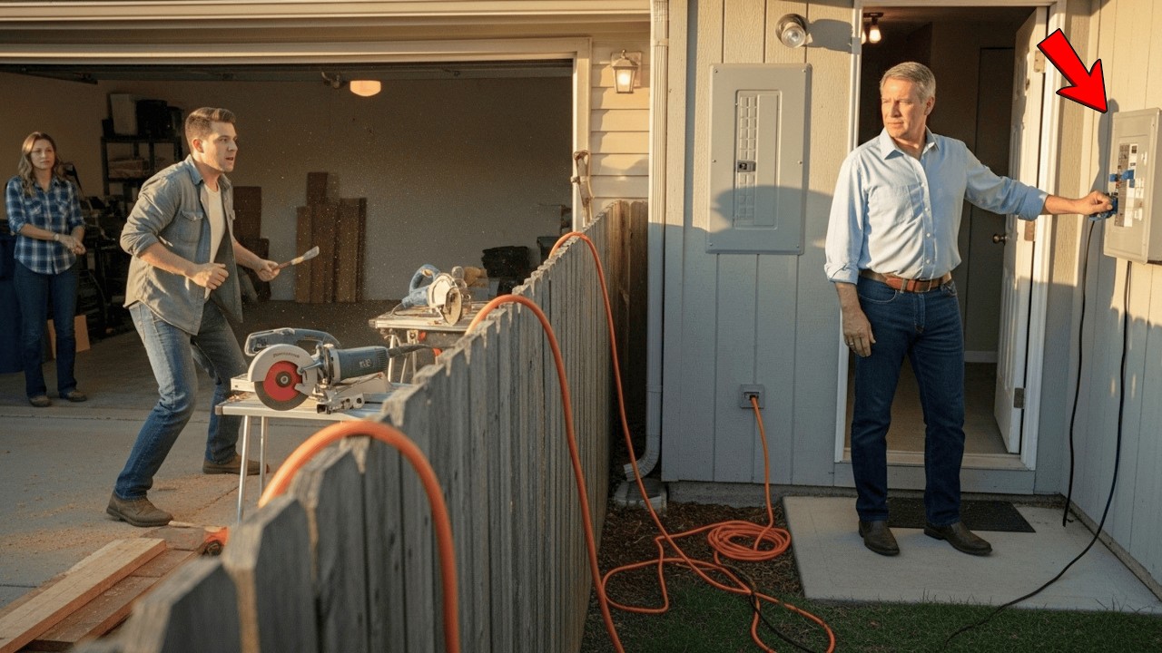 I came home to find my neighbor running his entire renovation&hellip; on my electricity.