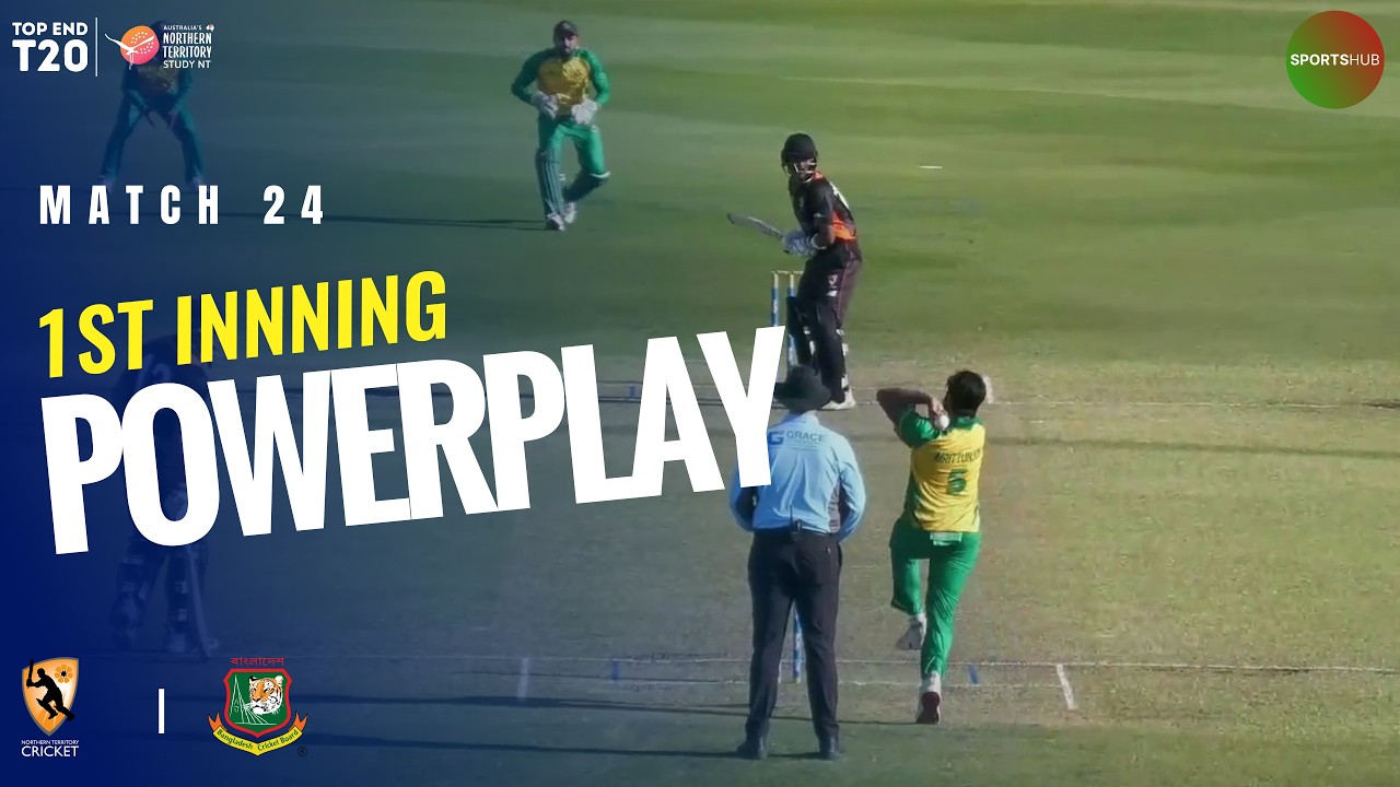 NT Strike Innings Powerplay | NT Strike vs Bangladesh | Match 24 | Top End T20 2026 | ZP1T