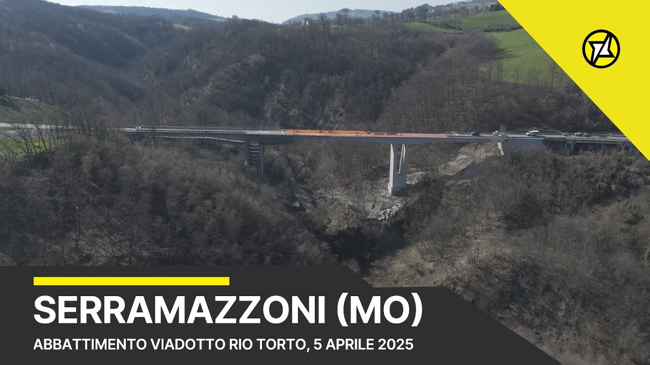 137 - NITREX - Serramazzoni bridge controlled demolition