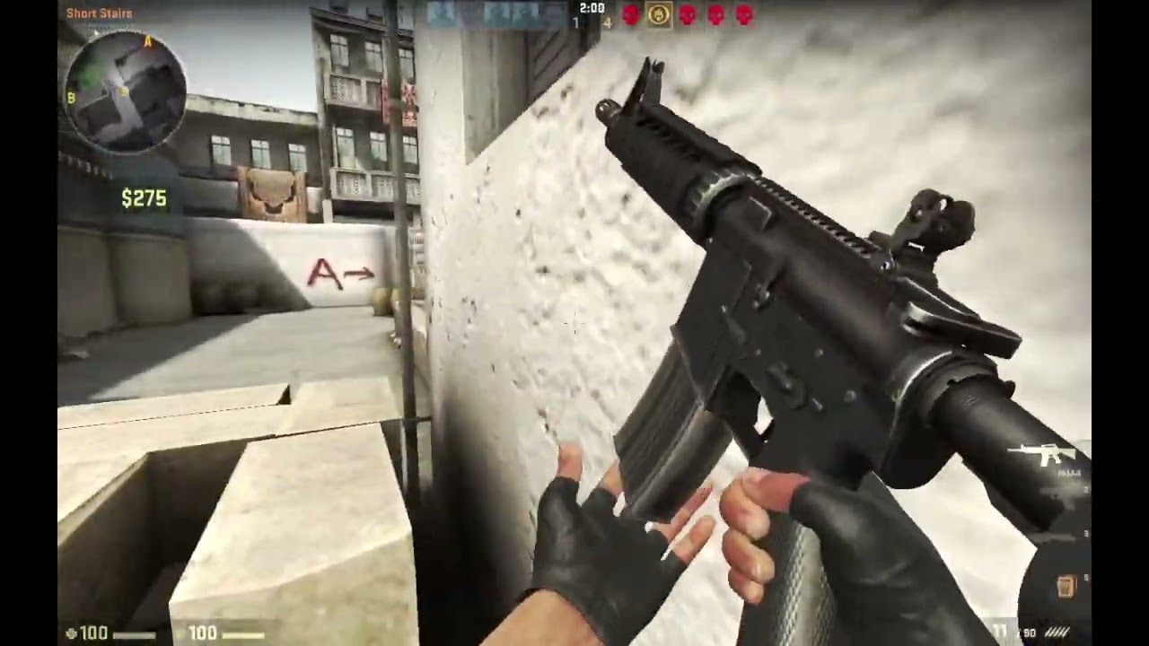 CS:GO Beta 2012 Gameplay Map De_Dust II verison 1.0.0.53
