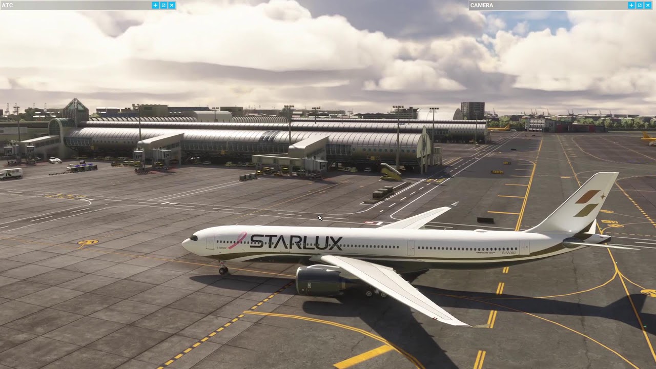 Microsoft Flight Simulator Airbus 330 900 NEO  桃園國際機場-高雄國際機場