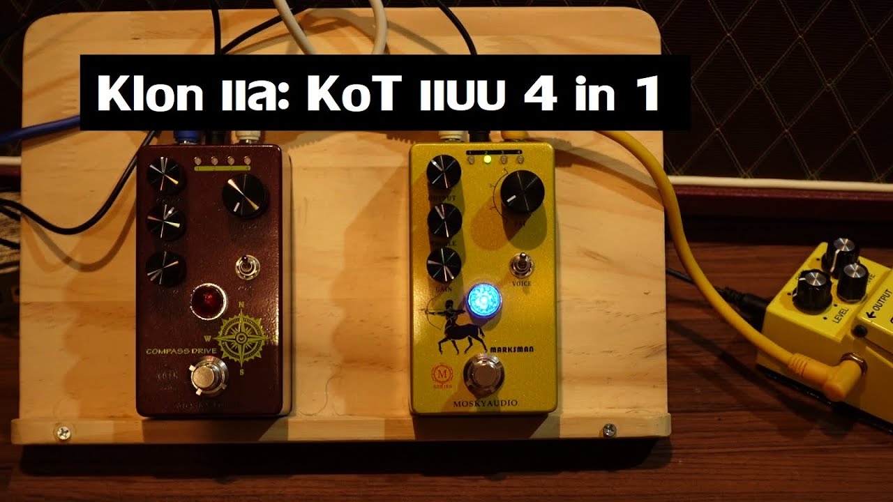 Mosky M-Series Compass Drive & Marksman : สองก้อนตำนานราคานิดเดียว