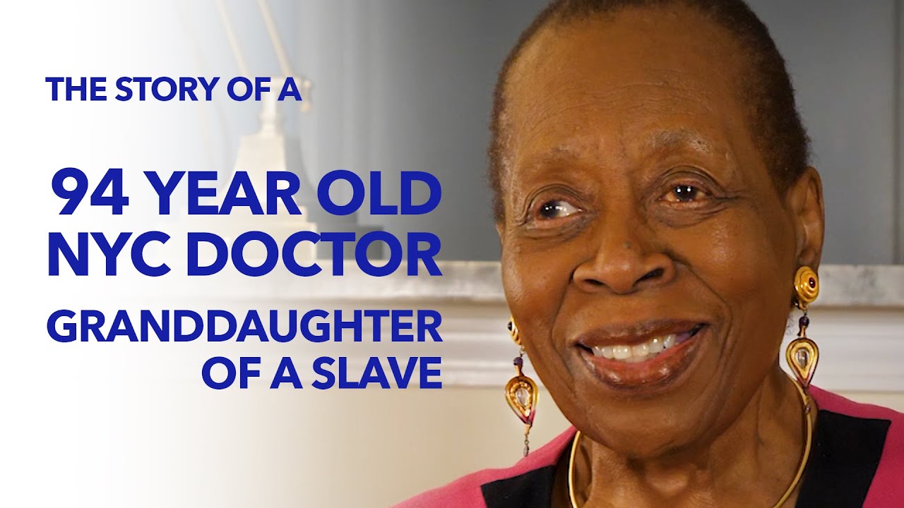 Amazing story of 94-year-old doctor, who is the granddaughter of a slave.