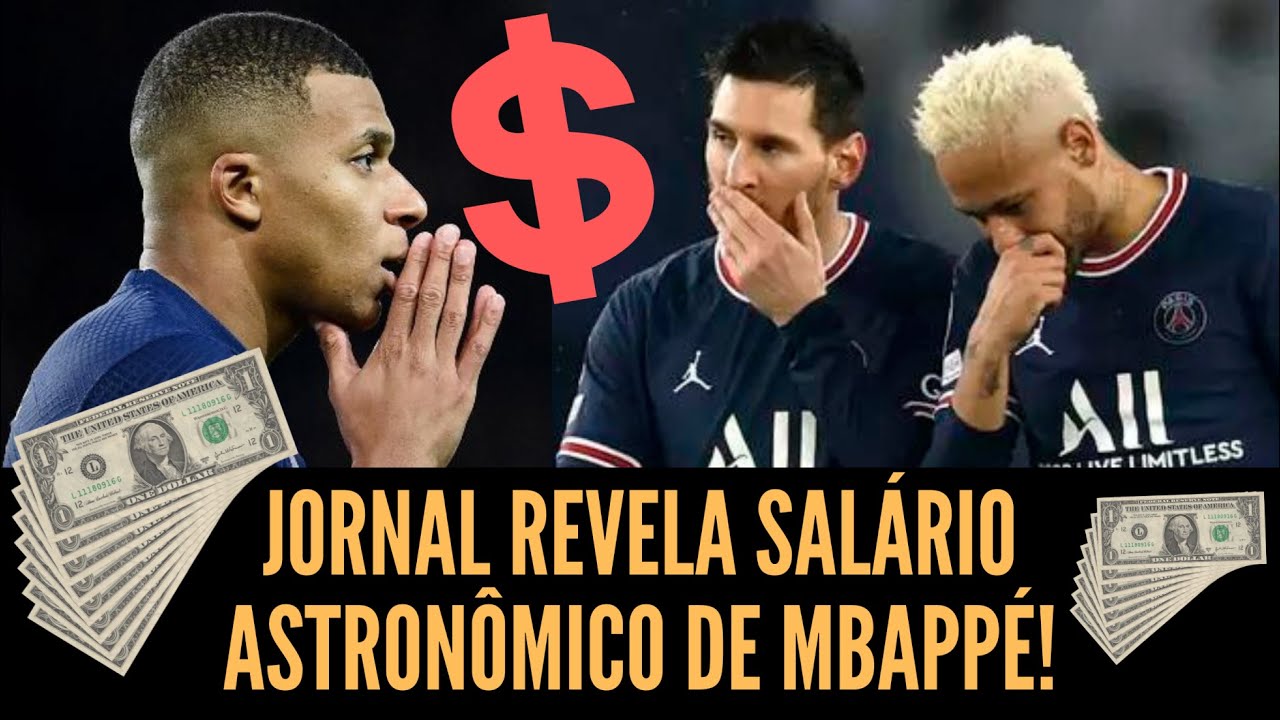 OS SUPERSAL&Aacute;RIOS DAS ESTRELAS DO PSG E A OFERTA DE 102 MILH&Otilde;ES PELO ENDRICK | Velozes Sports
