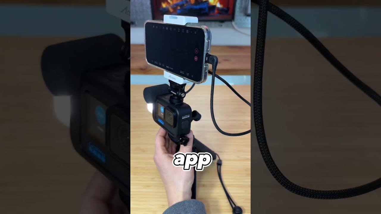 Как использовать #iPhone в качестве монитора GoPro Hero 11 и проводить прямые трансляции.