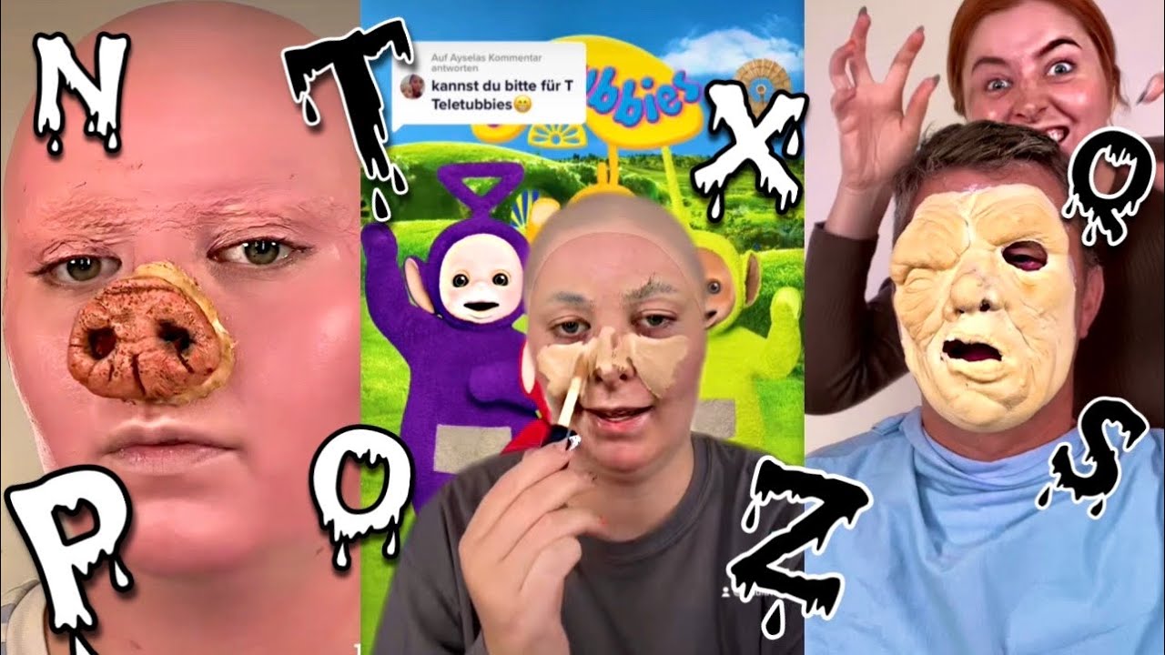 Paulas Alphabet Horror Makeup Challenge N-Z 🎃🕷️