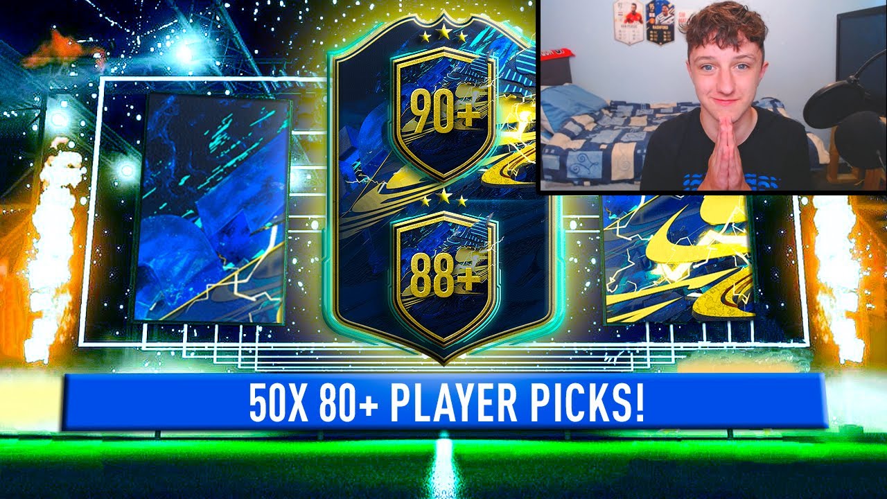 I opened 50x 80+ player picks & 90+ DELUXE TOTS PACK... | FIFA 21 ULTIMATE TOTS