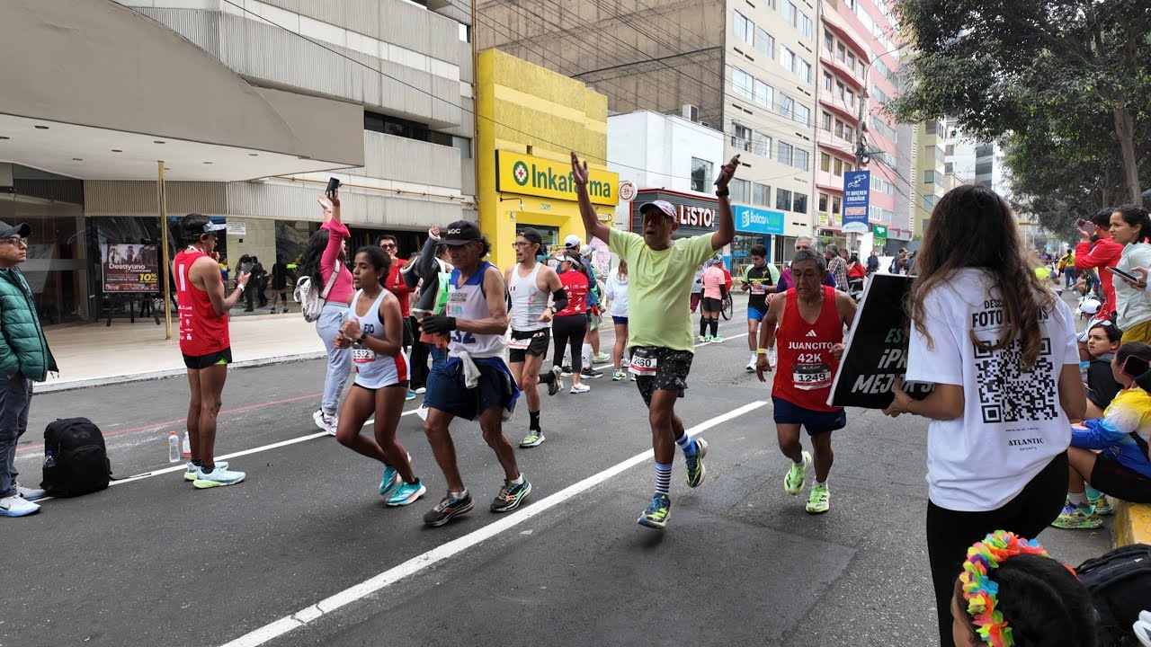 Un poco de lo que fue la MARATÓN LIMA 42k 2025