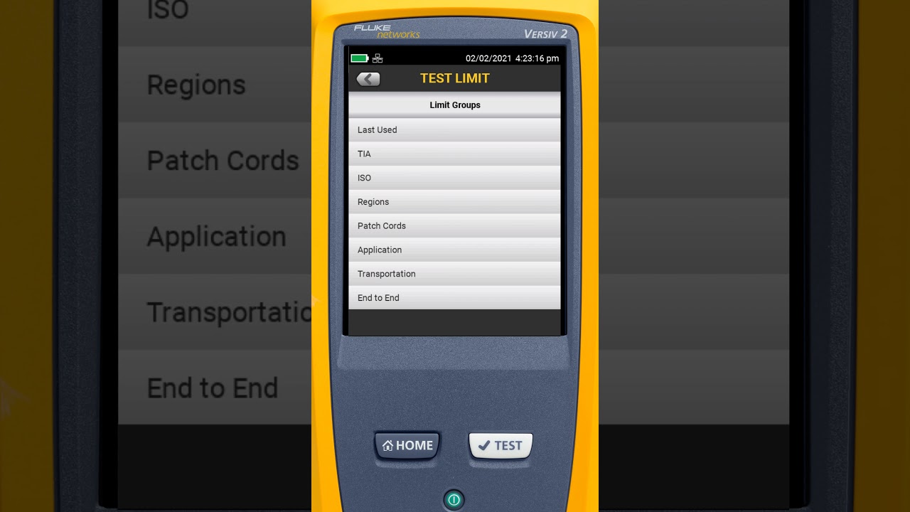 Setup a 5GBASE T + 802 3bt test on the Fluke Networks DSX CableAnalyzer&trade;