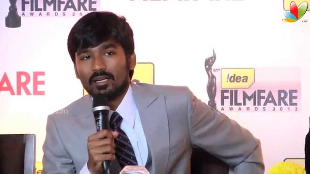 Dhanush at Filmfare Awards 2014 Press Meet | Velai illa Pattathari | Interview