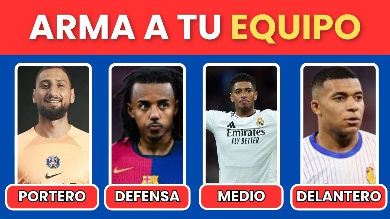 ARMA TU EQUIPO ⚽ &iquest;Qu&eacute;  PREFIERES? 🏆 &diams;️ QUIZ de F&Uacute;TBOL&diams;️ QuizLandia