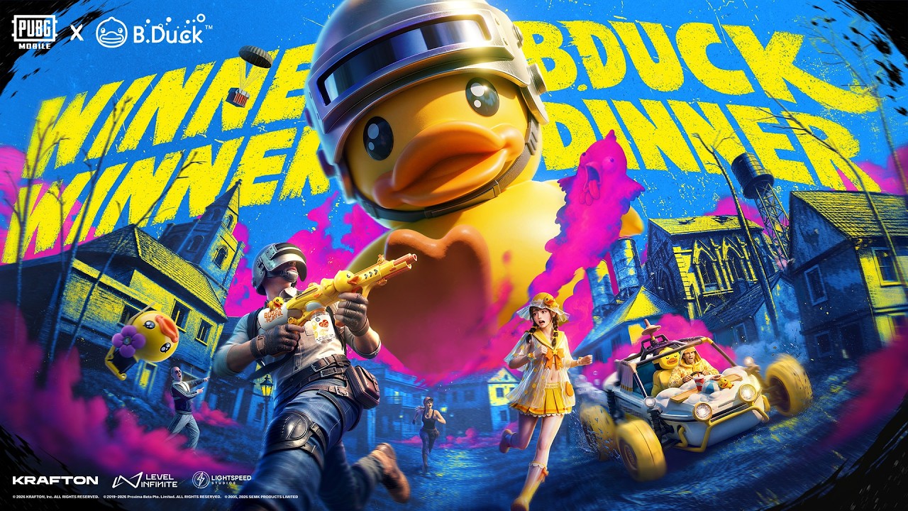 PUBG MOBILE | Winner winner, B.Duck dinner