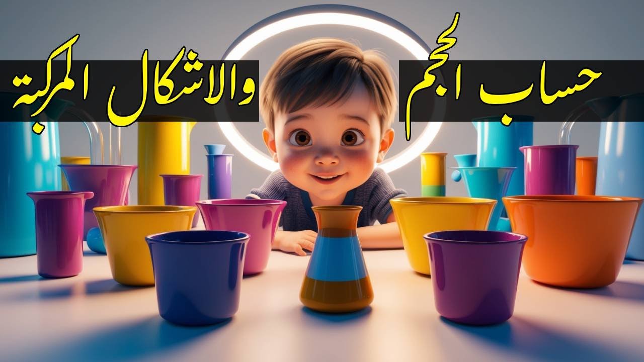 المفهوم الثاني كله : وحدة 11 : حساب الحجم والاشكال المركبة ومسائل حياتية - للصف الخامس الابتدائي