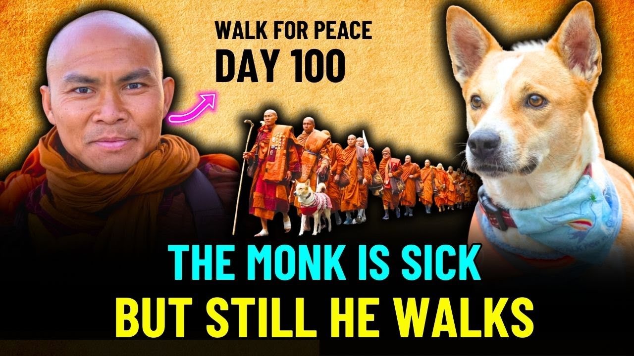 The Monk's Body Was Broken After 100 Days, But His Spirit Was Unstoppable
