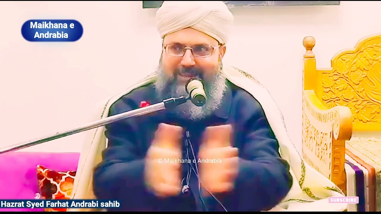 Auliya Allah ki Nisbat - Syed Farhat Andrabi - in Kashmiri