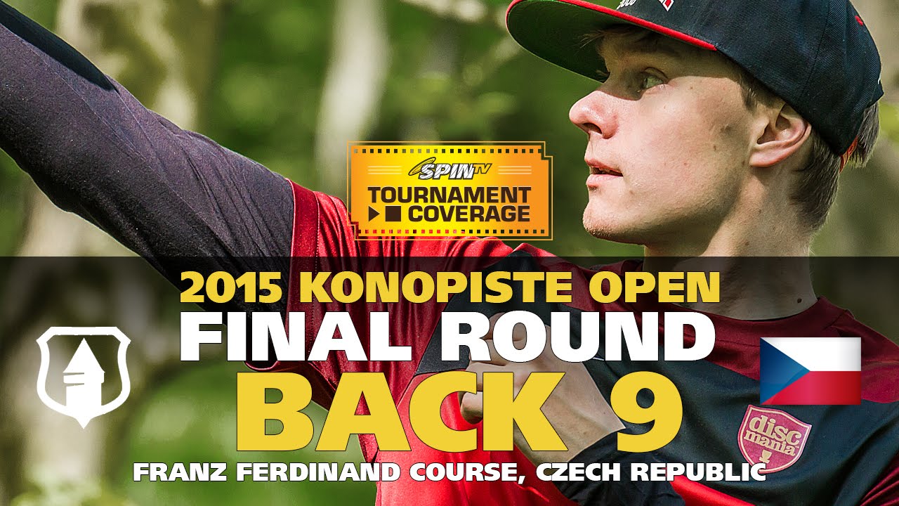 2015 Disc Golf Konopiste Open: MPO Final Round Back 9 (Nybo, Paju, Piironen, Stoor)