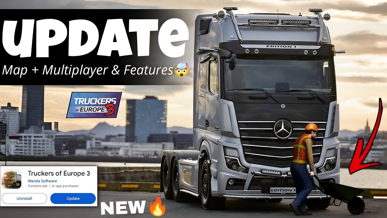 Обновление для Truckers of Europe 3 | Milano + многопользовательский режим и новые возможности уж...