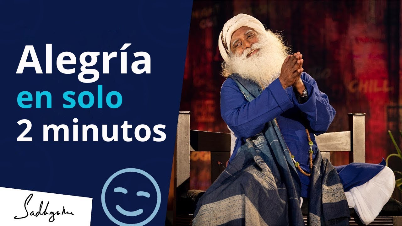 5 consejos simples para estar siempre alegres | Sadhguru Español, voz doblada con IA
