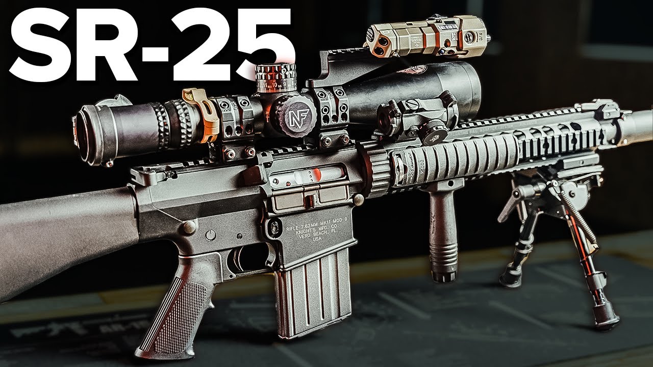 대한민국 저격수의 2000만원이 넘는 개인 소장품 SR-25 가스건 (MK.11 MOD.0)
