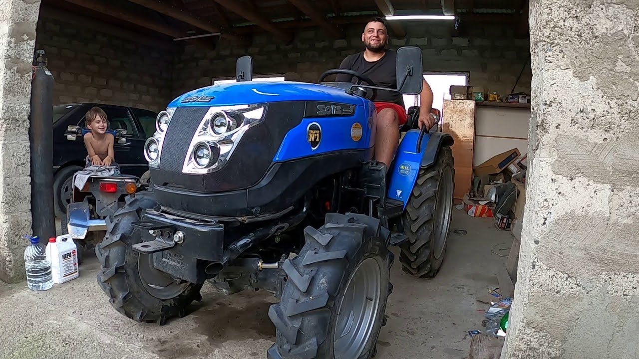 Непроста заміна стартера на мінітракторі Solis 26@IVAN_GARAGE