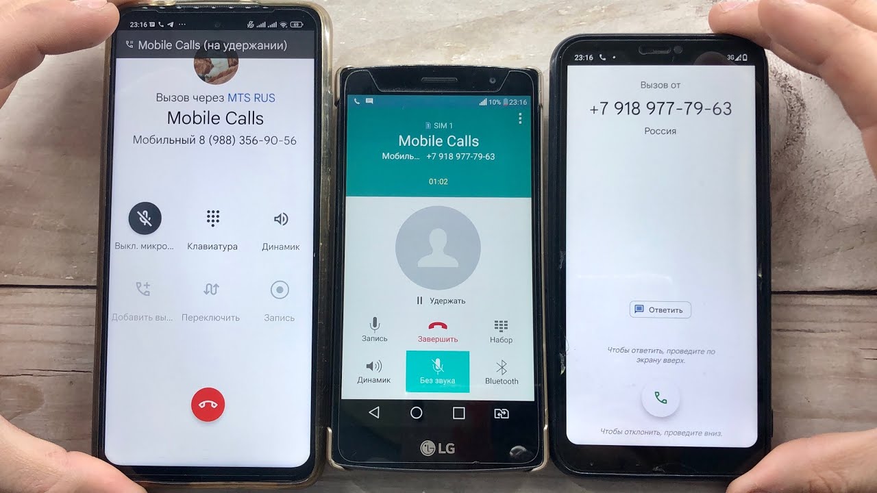 Incoming, Outgoing Call Poco X3 Pro vs Xiaomi Mi A2 Lite vs LG G4S/ Madness Mobile Calls