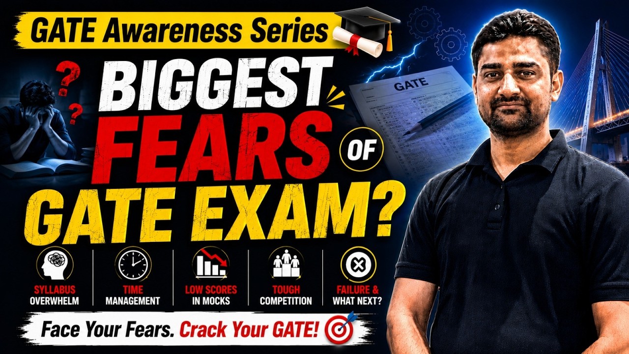 Myth vs Reality! Biggest Fears of GATE Examination