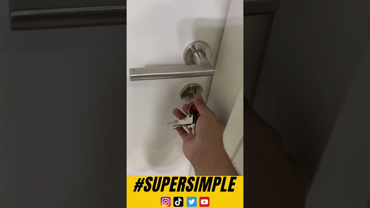 How To Unlock A Door With Keys