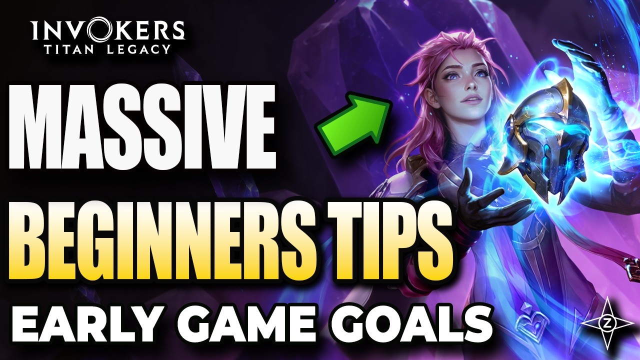 Invokers: Titans Legacy (Early Access) Beginners Goals Make Sure Your Focusing This!