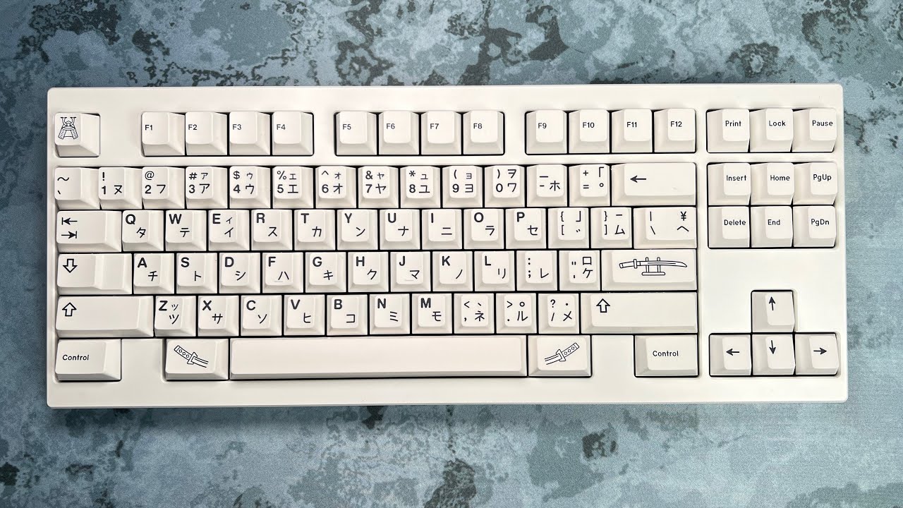 Geonworks F1-8X with Cherry Mx Hyperglide Black switches