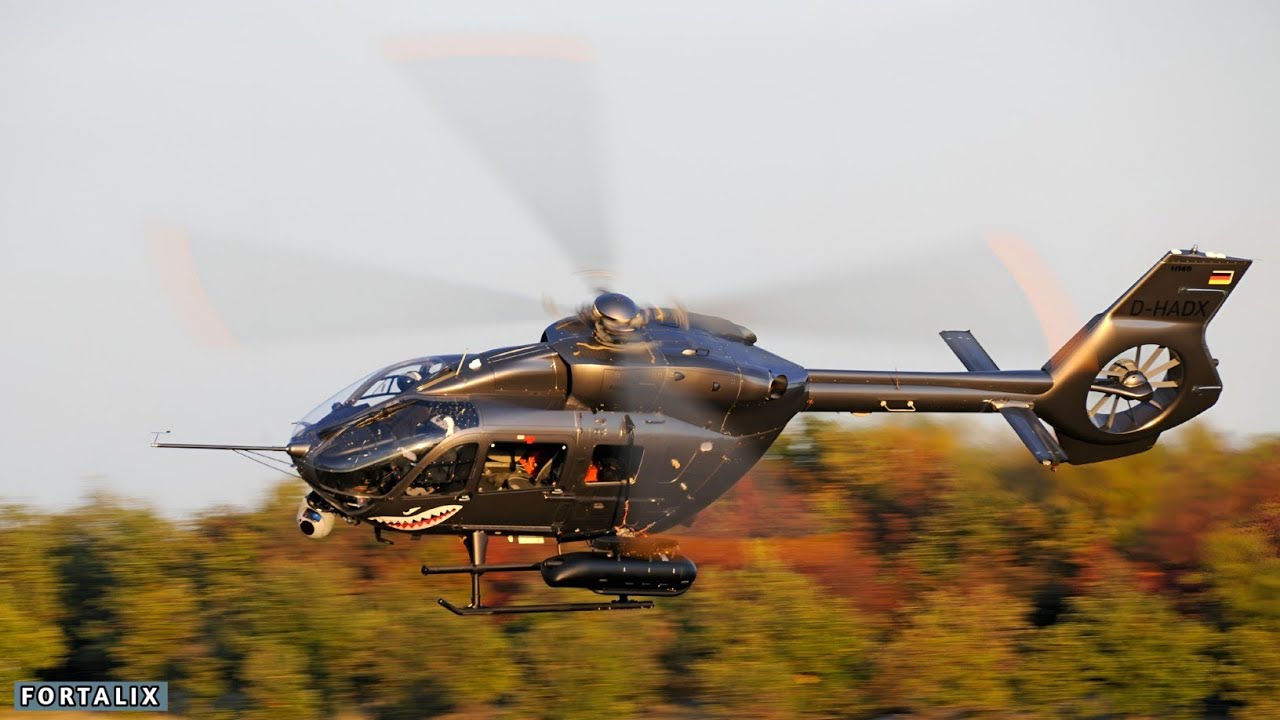 Discover the Airbus H145M: Germany's Next-Gen Deadly Assault Helicopter