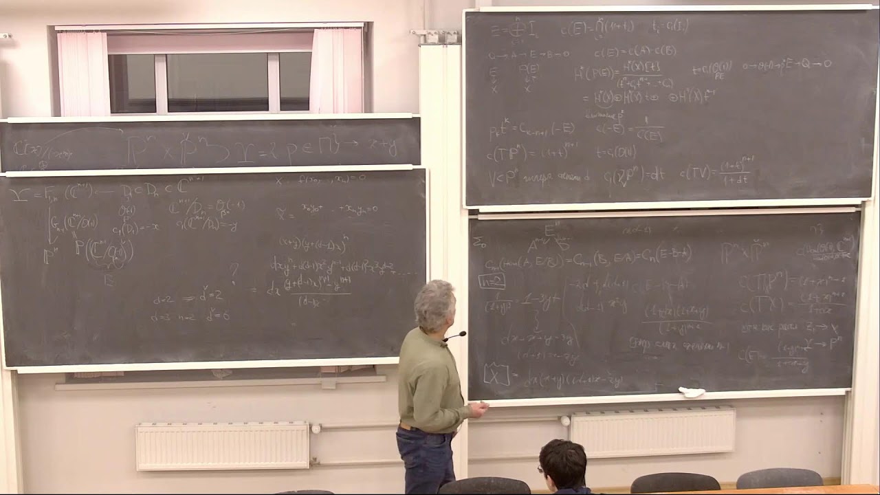 Characteristic Classes and Enumerative Geometry. Class 8. KAZARYAN M.