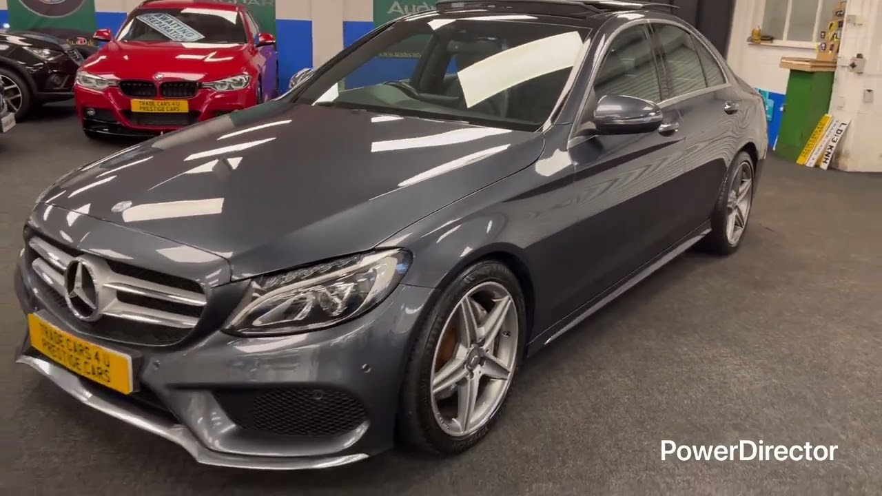 Stunning Big Spec Mercedes C220d AMG Line (Premium) Auto Euro 6 ***L@@K***