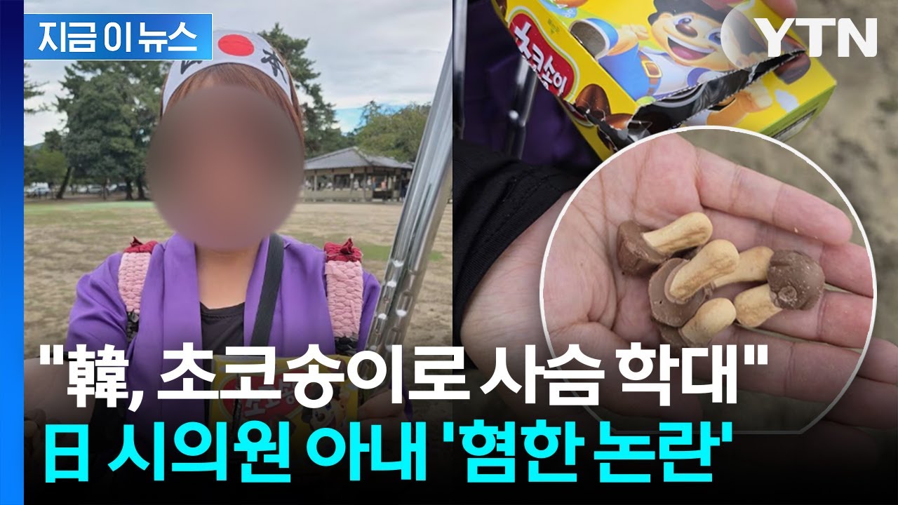 &lsquo;초코송이 사슴 학대?&rsquo;...日 시의원 부인, 근거 없는 혐한 논란 [지금이뉴스] / YTN