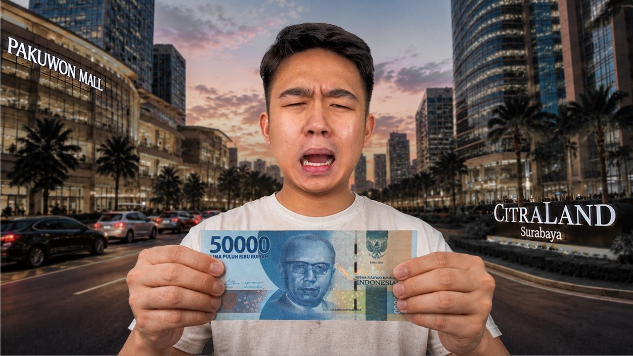 Seharian Hidup Cuma Pake 50rb Di Surabaya Barat !