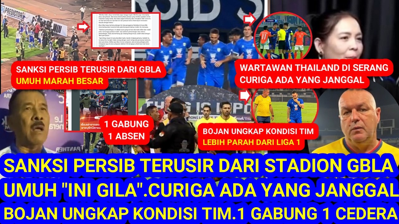 😱SANKSI Persib Terusir Dari GBLA.Umuh 