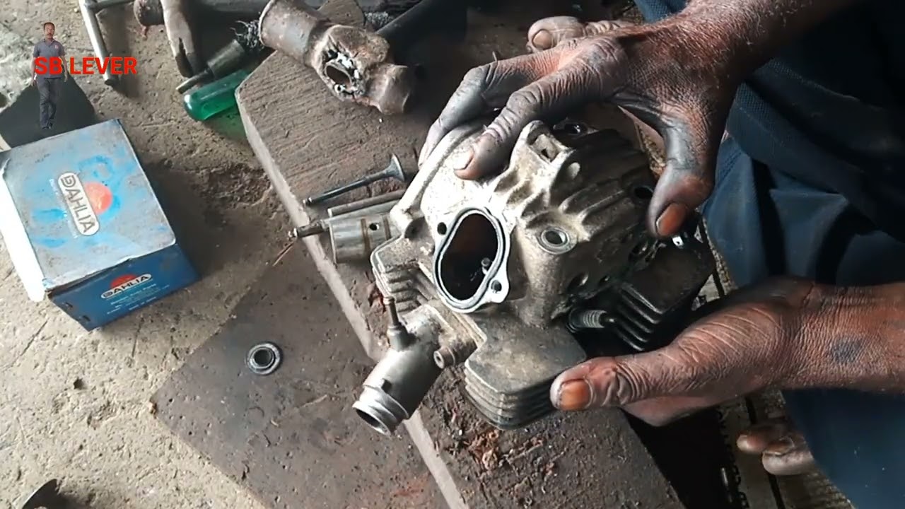 how to motorcycle head valve guide  change | bike valve guide replacement | SB LEVER