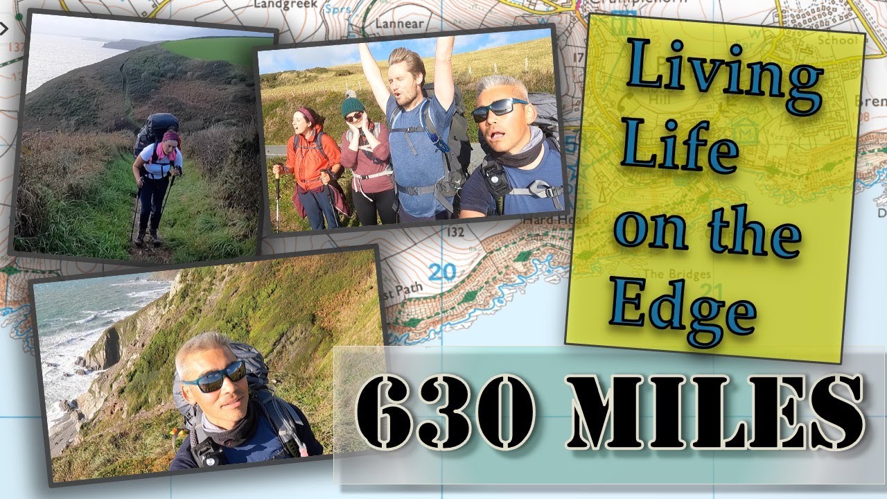 Part 10: Living life on the edge - Leaving the wild coast of Cornwall. The South West Coast Path.