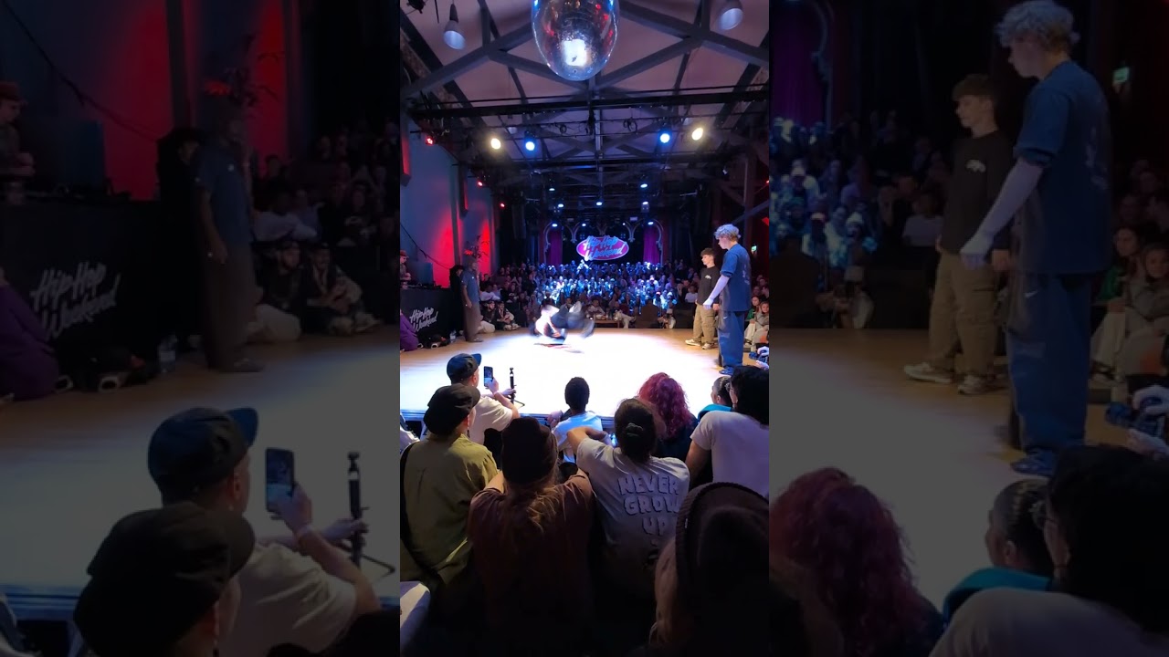 bboy Sky Chief & Griimsen vs bboy Raptor & Stimul ( final battle Hip Hop weekend)