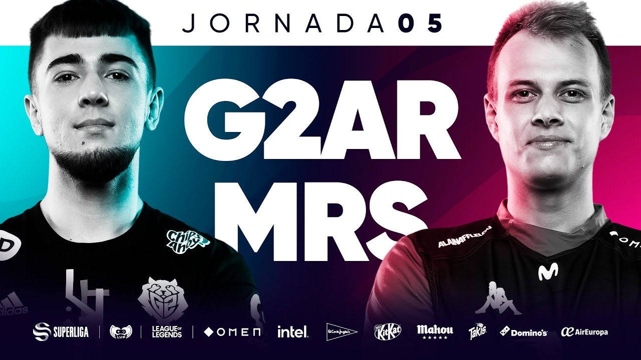 G2 Arctic VS Movistar Riders  - JORNADA 5 - SUPERLIGA - VERANO 2022 - LEAGUE OF LEGENDS