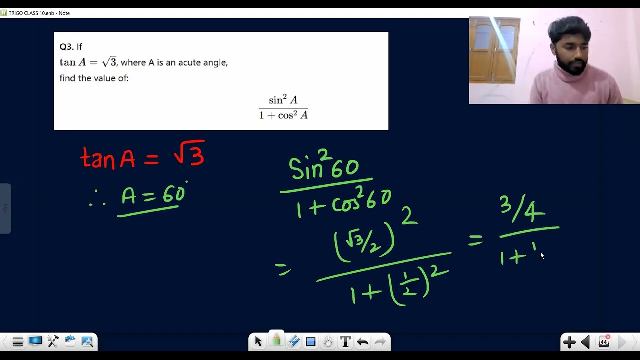 CLASS 10 #cbse2026 DAY 2  #trigonometryclass10   PYQ