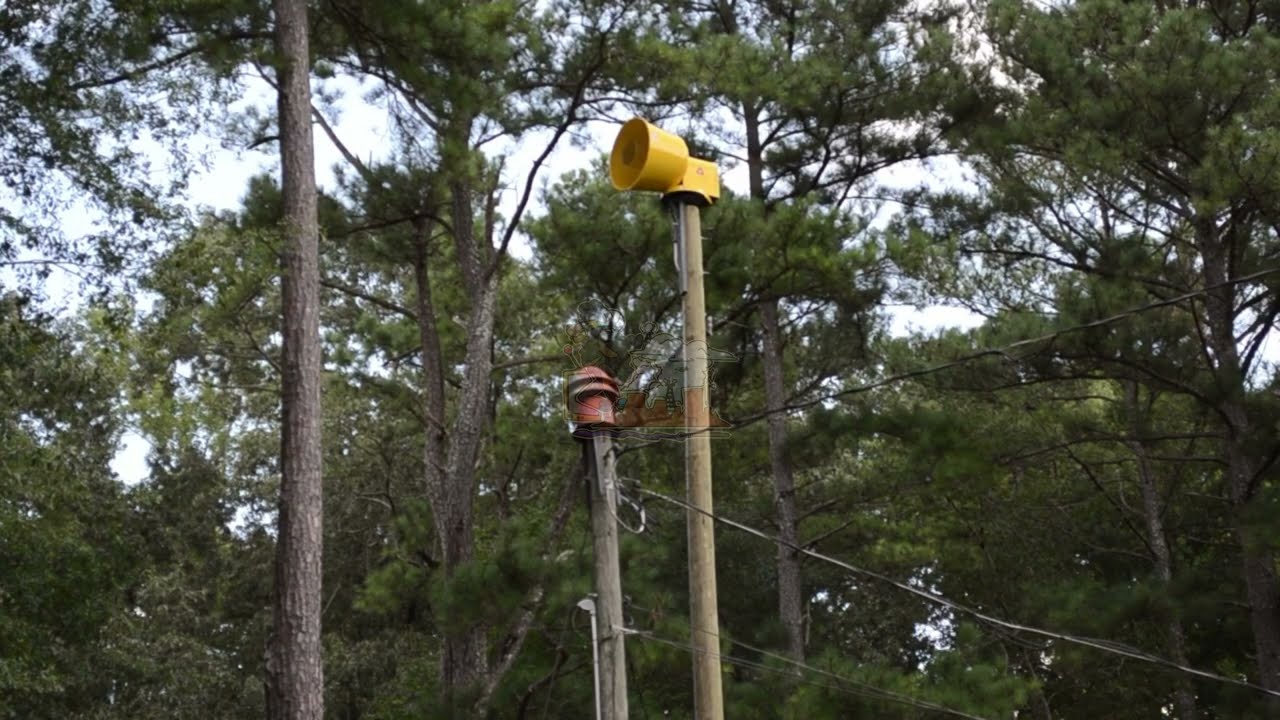 ACA P-15 & Darley Model 2 Tornado Siren Test Pike County, GA