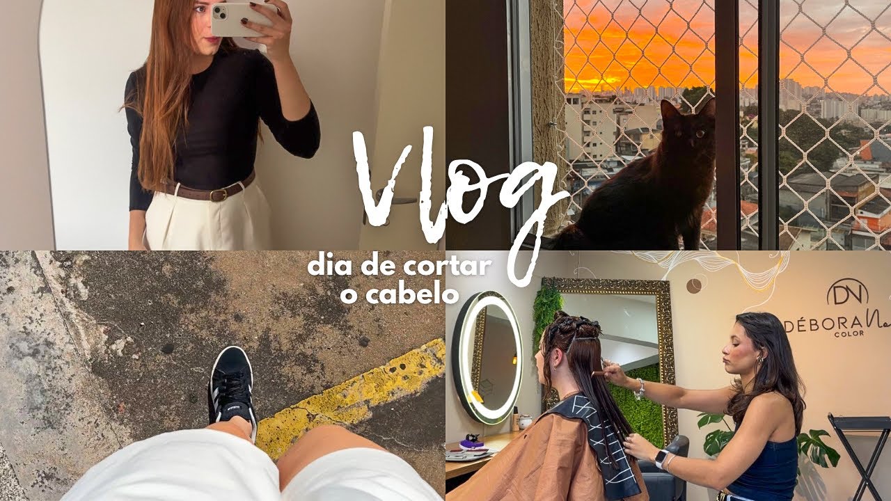 CORTEI MEU CABELO + bate papo sobre transição capilar | VLOG