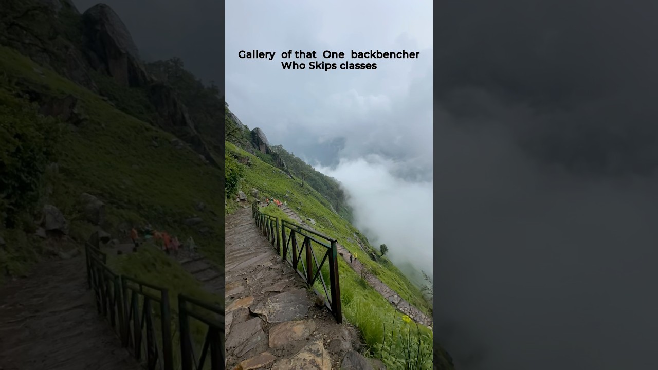 Witness the breathtaking visuals  from the top of a mountain in Uttarakhand  
