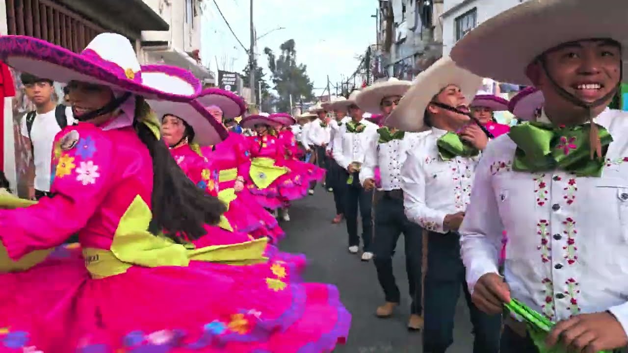 Así baila la comparsa Caporales Los Amigos en su noveno aniversario