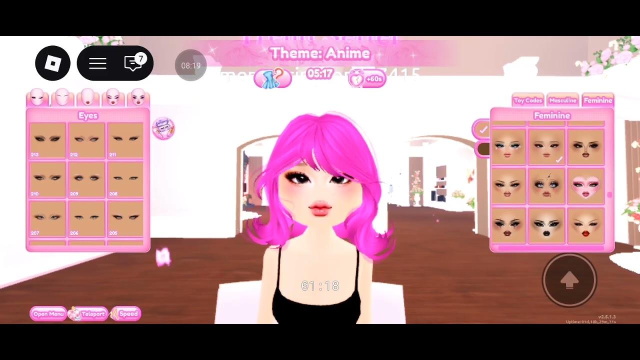 [CHALLENGE!!] IMAH KENA PAKAI BAJU TETAPI KENA SEMUA PINK!!🌸 ~•[DRESS TO IMPRESS]•~