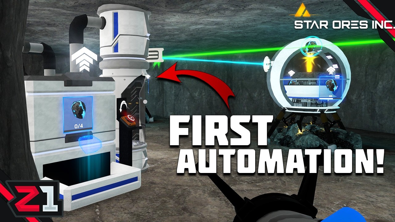 Automation AND Finding RARE VALUABLE Minerals ! Star Ores