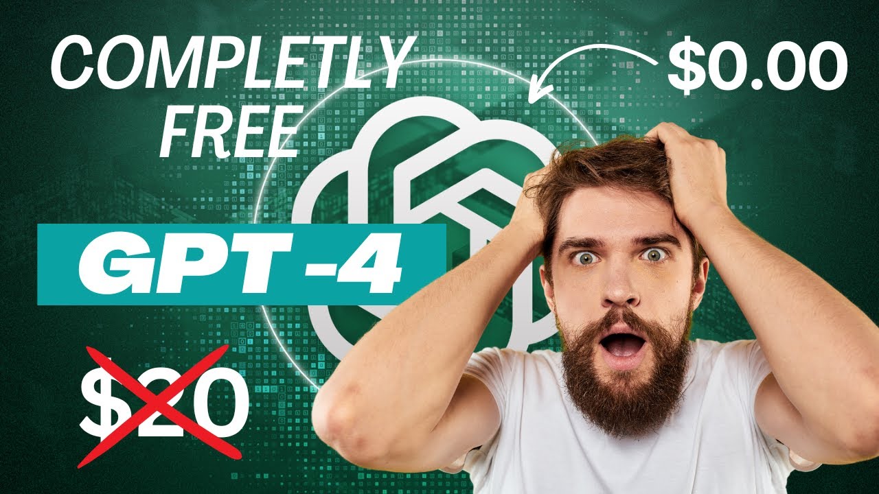 Chat GPT 4 Free Access  - How to use CHATGPT-4 Completely FREE ?