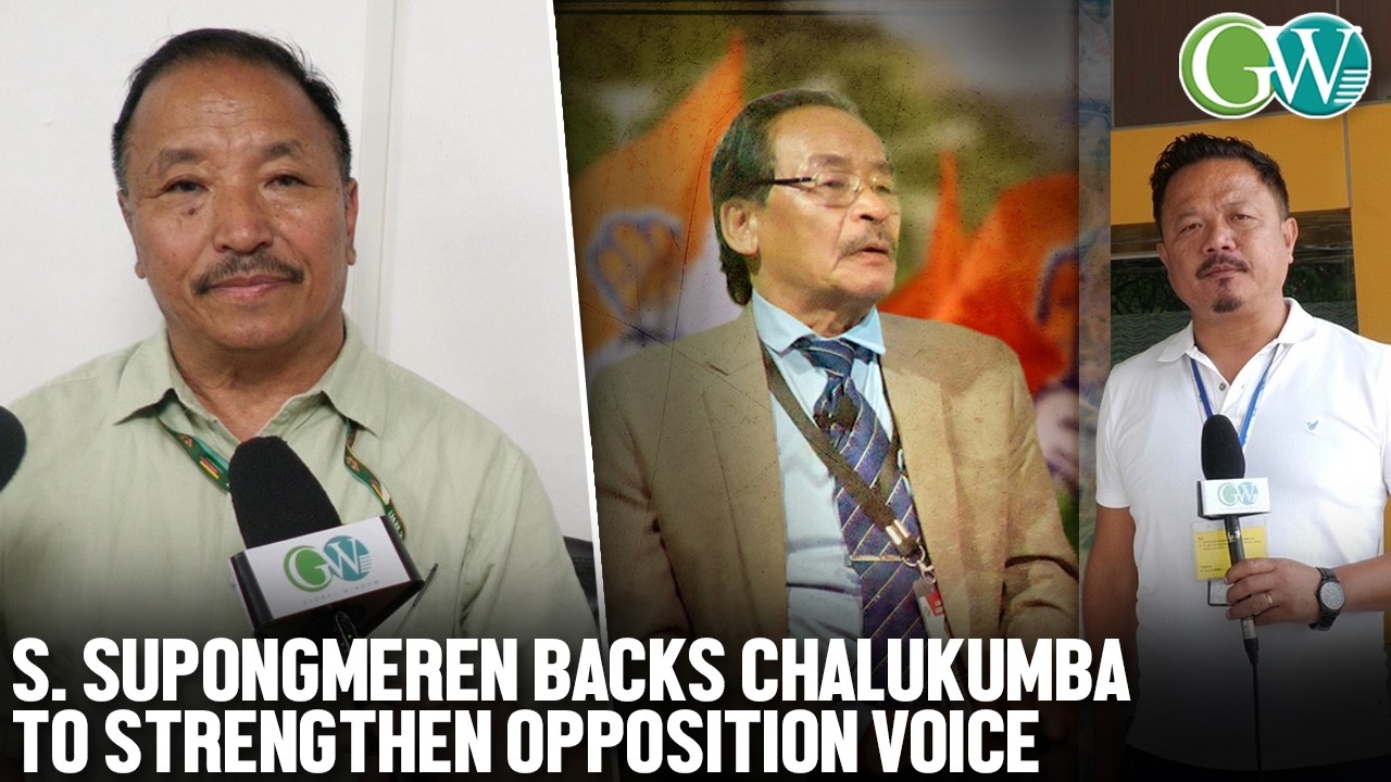 KORIDANG BYE-ELECTION:SUPONGMEREN SAYS CONGRESS PRIORITIZED EXPERIENCE & SELECTED CHALUKUMBA AS CAND