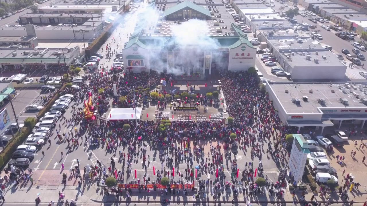 TET 2020 Little Saigon, Westminster, CA - 01/25/2020 - Drone Trailer