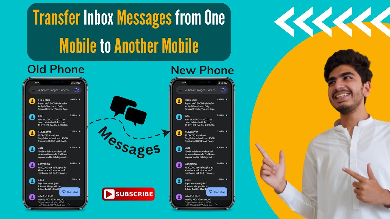 How To Transfer Messages from Android to Android? | Transfer Text Messages
